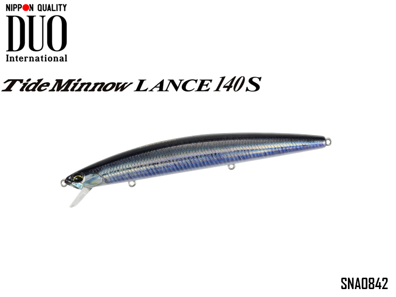 DUO Tide Minnow Lance 140S ( Length: 140mm, Weight: 25.5gr, Color: SNA0842)